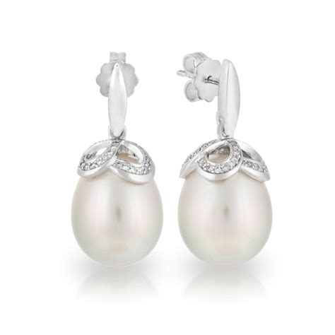 celine earrings pearl|wallace bishop pearl earrings.